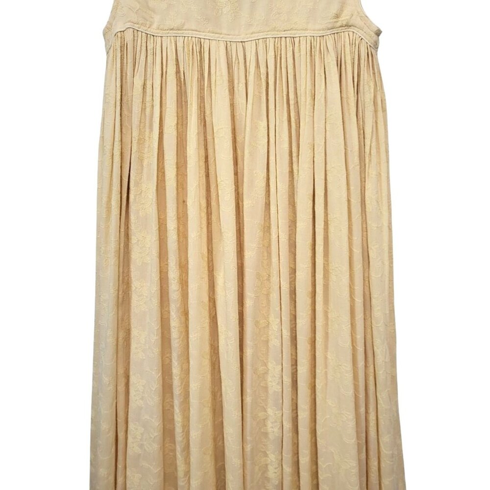 Daughters of India Cream Sleeveless Maxi Dress - Picture 10 of 14